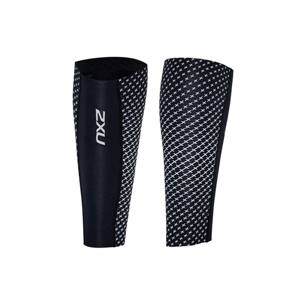 2XU Compression Calf Sleeve, Black/Silver Reflective – Total Sports and  Supplements