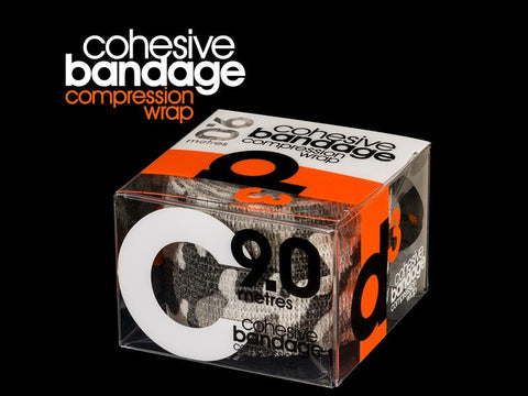 D3 Cohesive bandage 50mm x 9.0 metres - Camo Grey