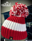 Big Bobble Hats Lincoln City Themed Red & White