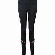 More Mile Compression Womens Long Running Tights - Black